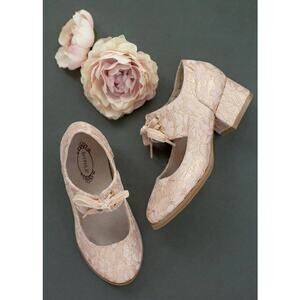 Booties Coquette Easter Shoes Joyfolie Tribeca Youth 5 Pink Dressy Cute lace